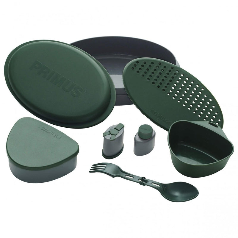 Primus Frigg W Piezo mess kit camping meal set bushcraft lunch box Green