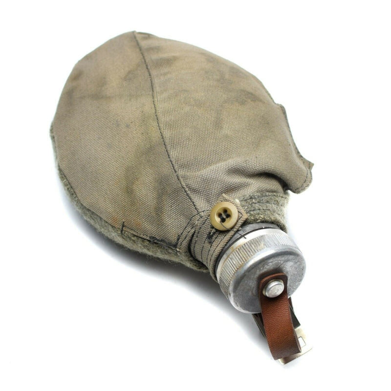 cold war era metal flask